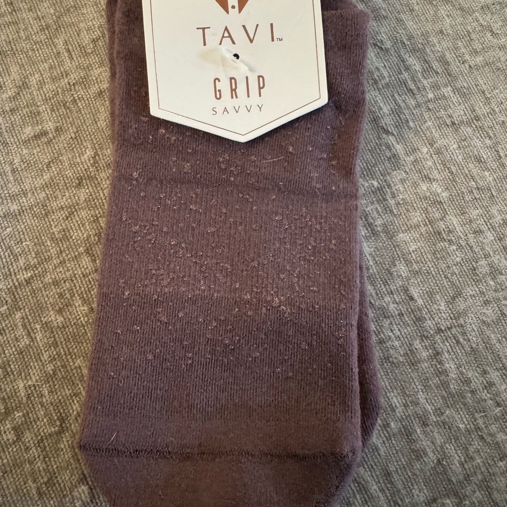 Tavi Grip Savvy Socks - Brown